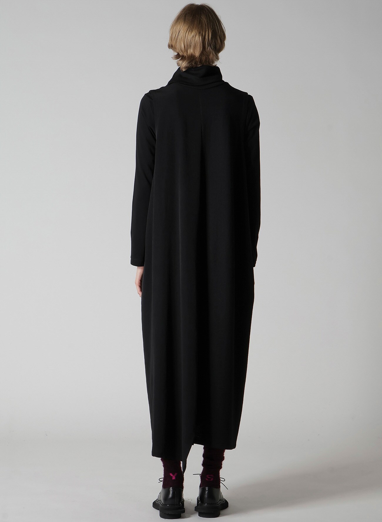 COMBINATION HIGH NECK DRESS(XS Black): Vintage｜Special Price｜THE