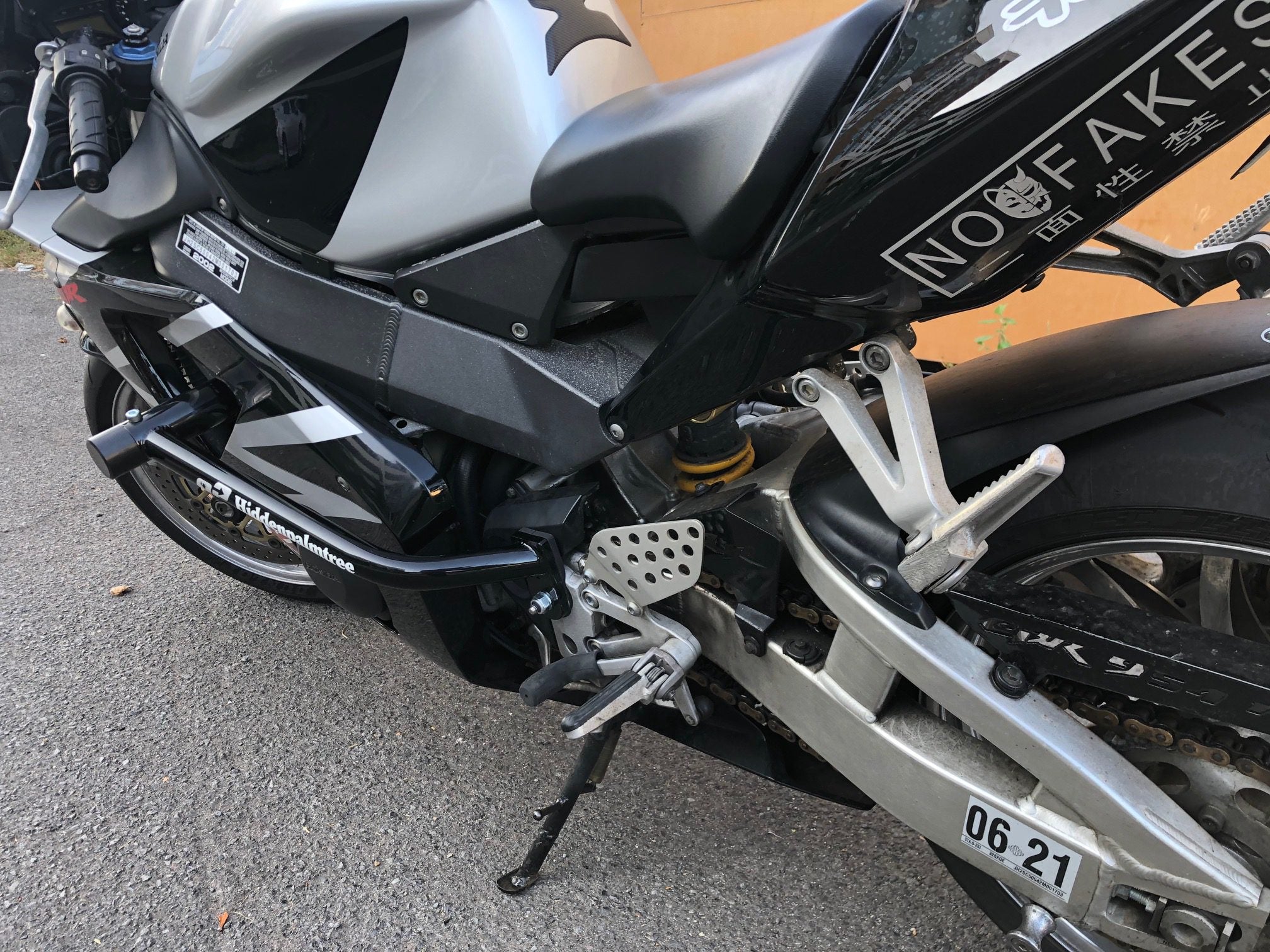 On Point 00-03 HONDA 929/954RR Race Rails – The Sic Shop LLC