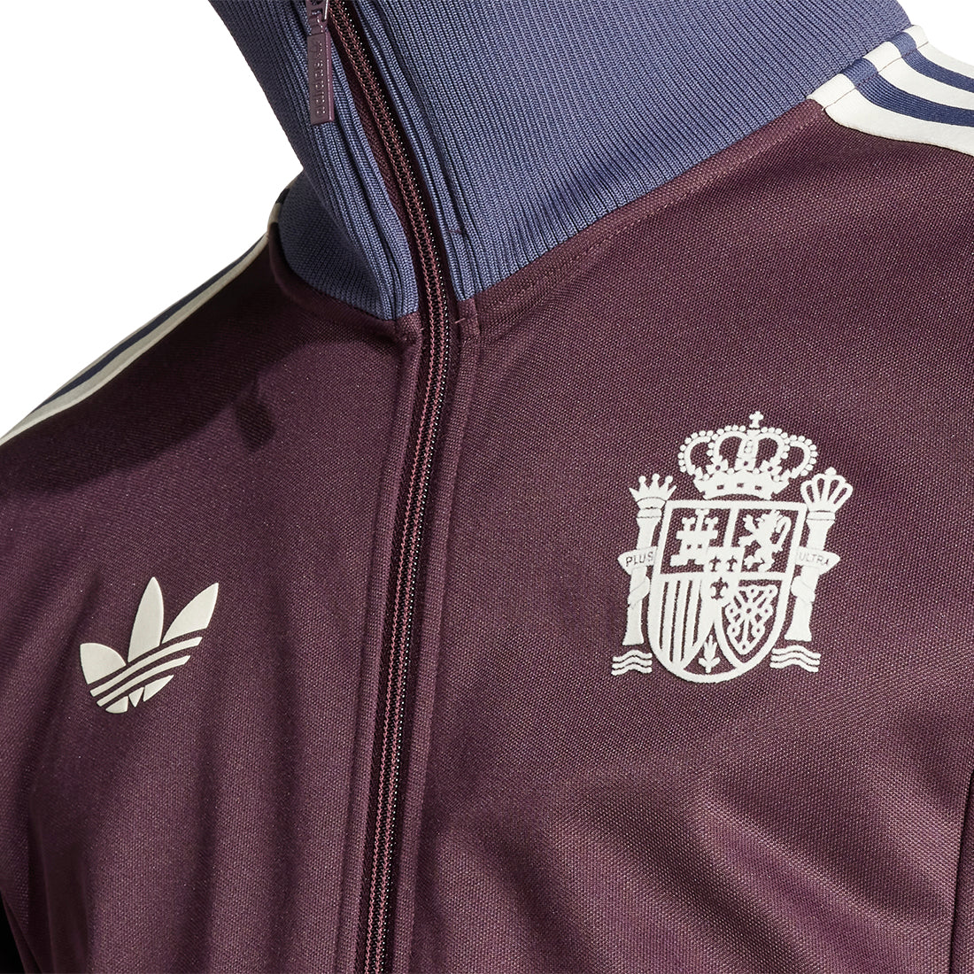 Spain Beckenbauer Track Top - Shadow Maroon – The Boot Room