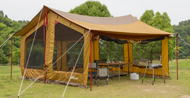 THE CAMPER | タープ・テント専科 | ザキャンパーJP