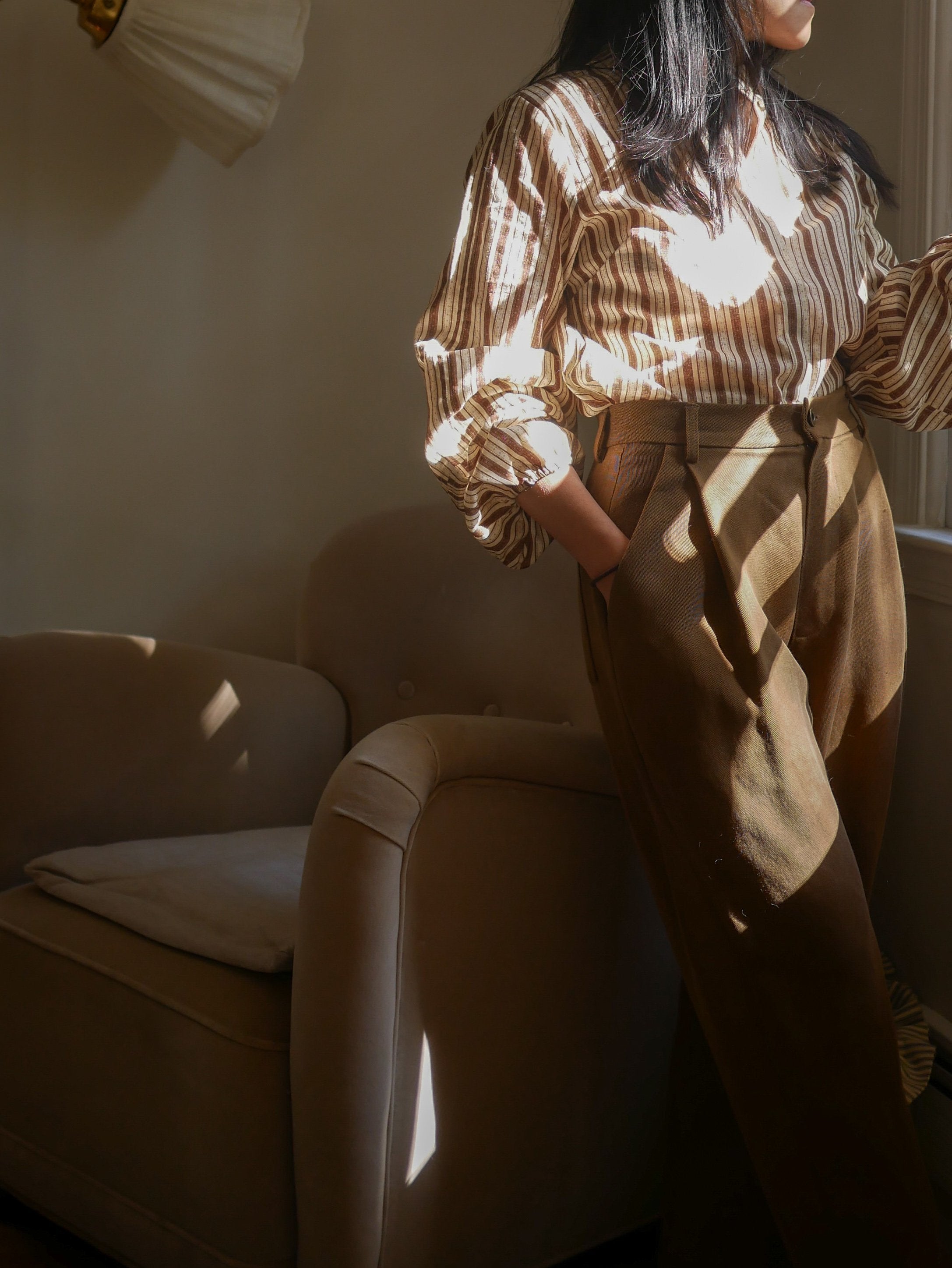 Vivian Shao Chen Georgia Trousers – The Fold Line