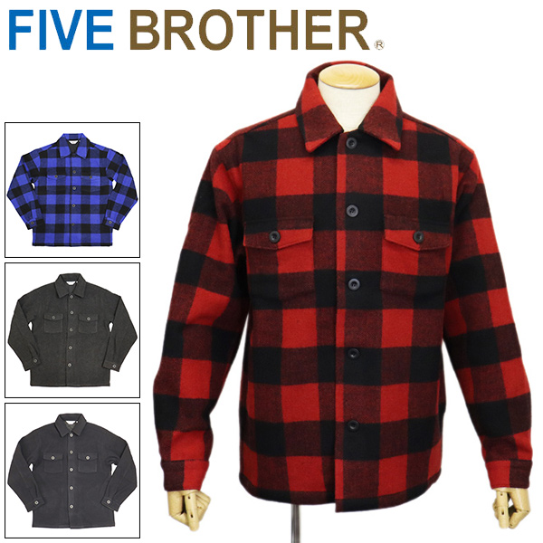 正規取扱店 FIVE BROTHER (ファイブブラザー) 150802 WOOL AUTHENTIC