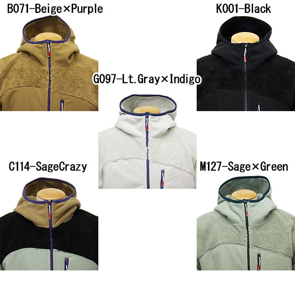 正規取扱店 CHUMS (チャムス) CH04-1419 Bonding Fleece Panel Parka