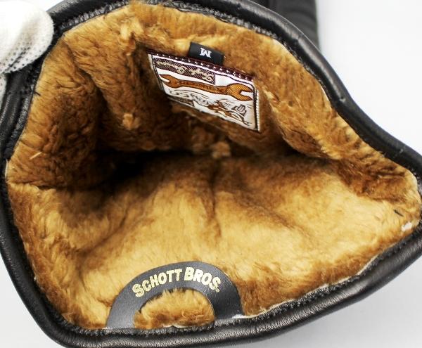 正規取扱 SCHOTT(ショット) WINTER GLOVE LONG ウィンターグローブ