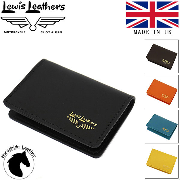 正規取扱店 Lewis Leathers (ルイスレザー) Card Case Horse Hide
