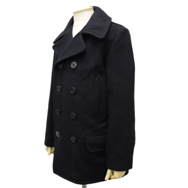 正規取扱店 SCHOTT(ショット) 782US WOOL 4PKT PEA COAT(ウール4