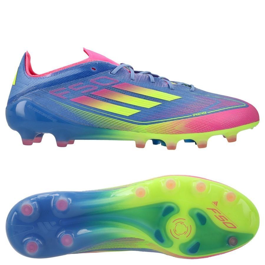 adidas F50 Elite AG Celestial Victory - Blue Fusion/Lucid Lemon