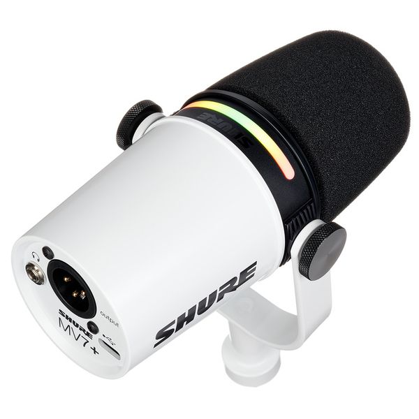 Shure MV7 Plus White – United States