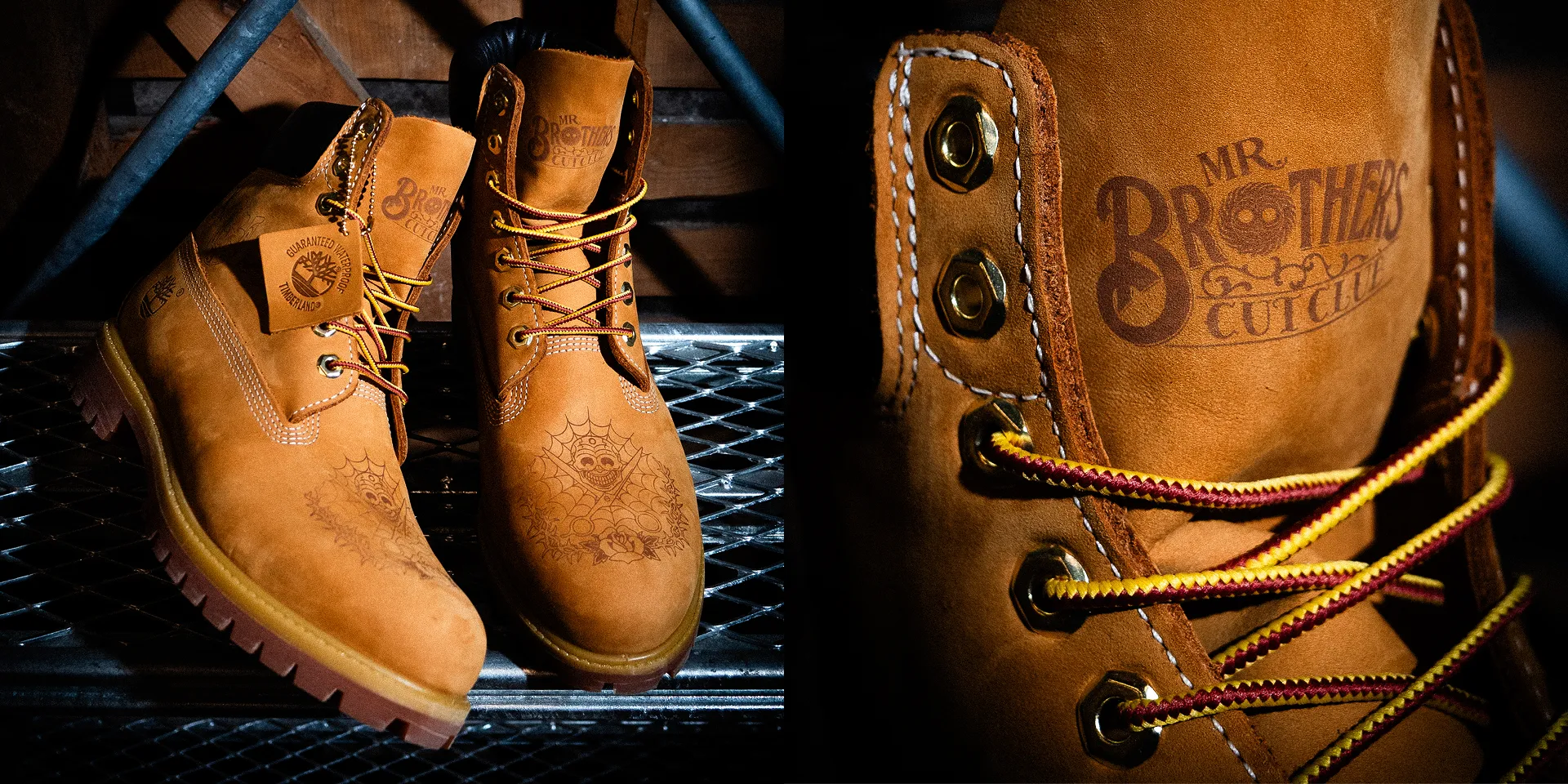 TimberlandとMR.BROTHERS CUT CLUB (ミスター・ブラザーズ・カット