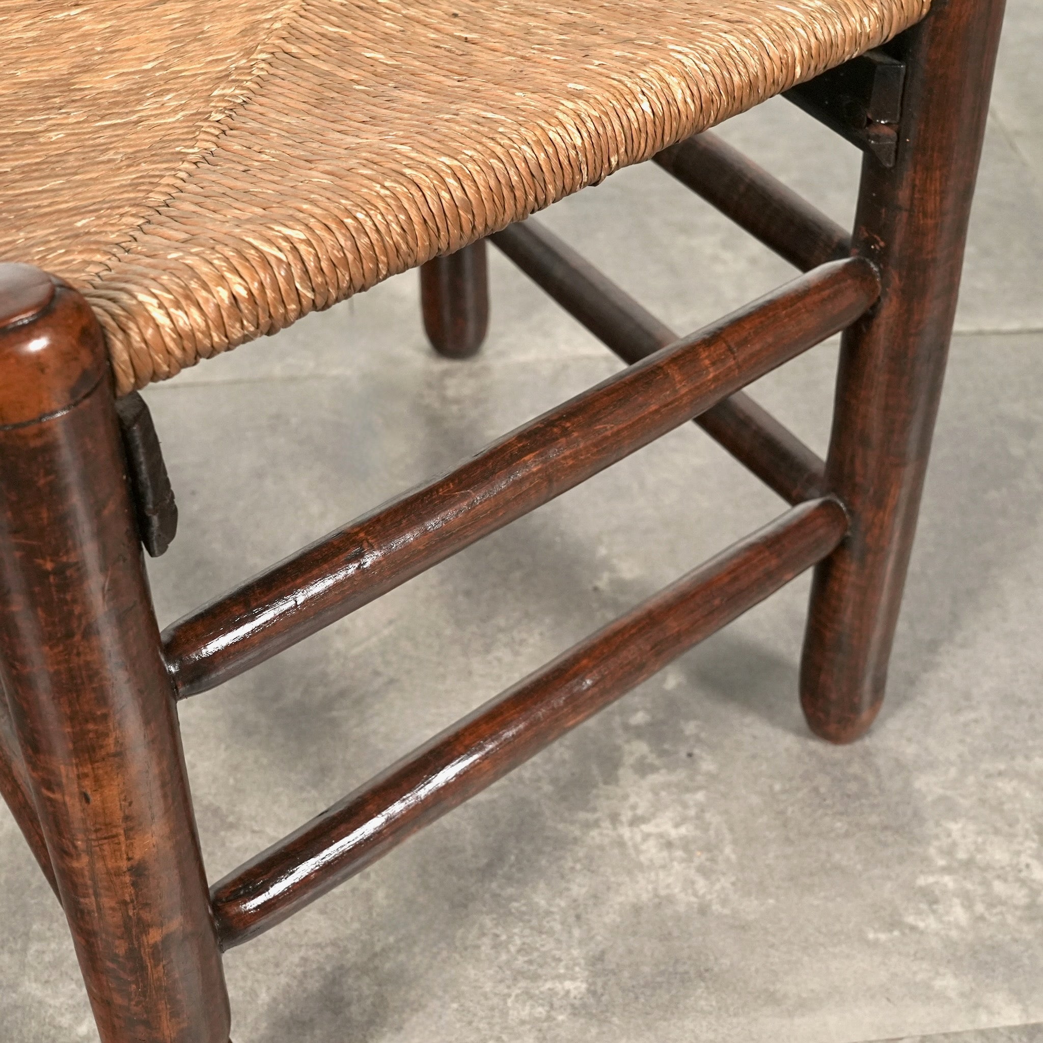 オランダ ヴィンテージ ラッシュシートチェア – TIME HYPE