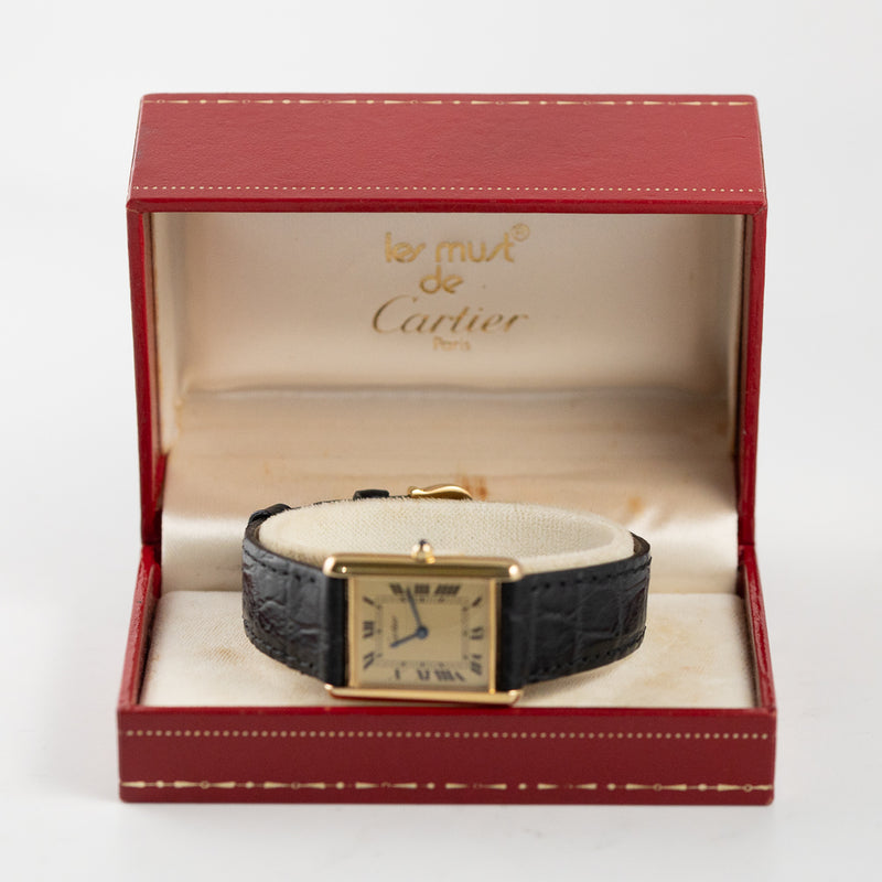 CARTIER LM MUST DE TANK REF.590005 USA LIMITED EDITION – TIMEANAGRAM