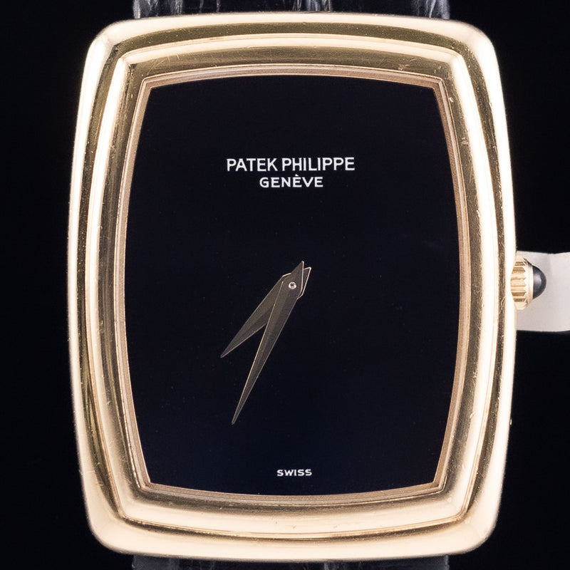 PATEK PHILIPPE Onyx Dial Ref.3628 serviced by Patek Philippe