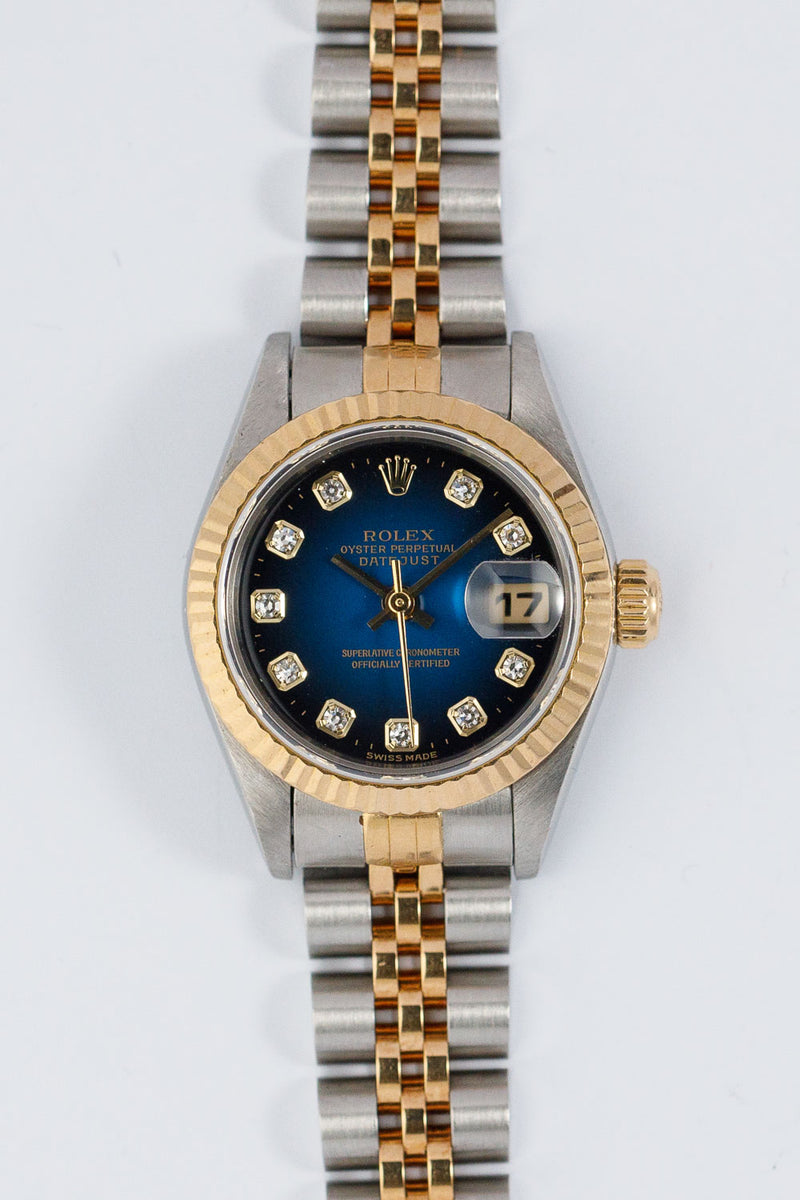 ROLEX DATEJUST Ref.69173 10 Points Diamond – TIMEANAGRAM