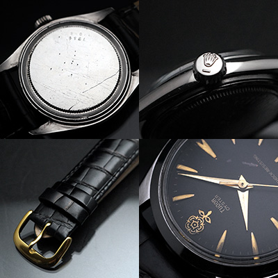 チュードル オイスター デカバラ ブラックダイアル＆ゴールド