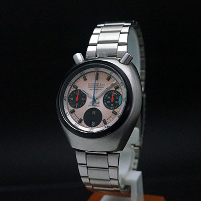 シチズン チャレンジタイマー クロノグラフ デイデイト シルバー