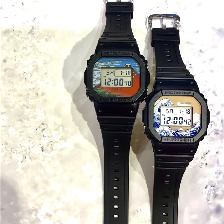G-SHOCK】葛飾北斎 「富嶽三十六景」シリーズ - チックタックなんば