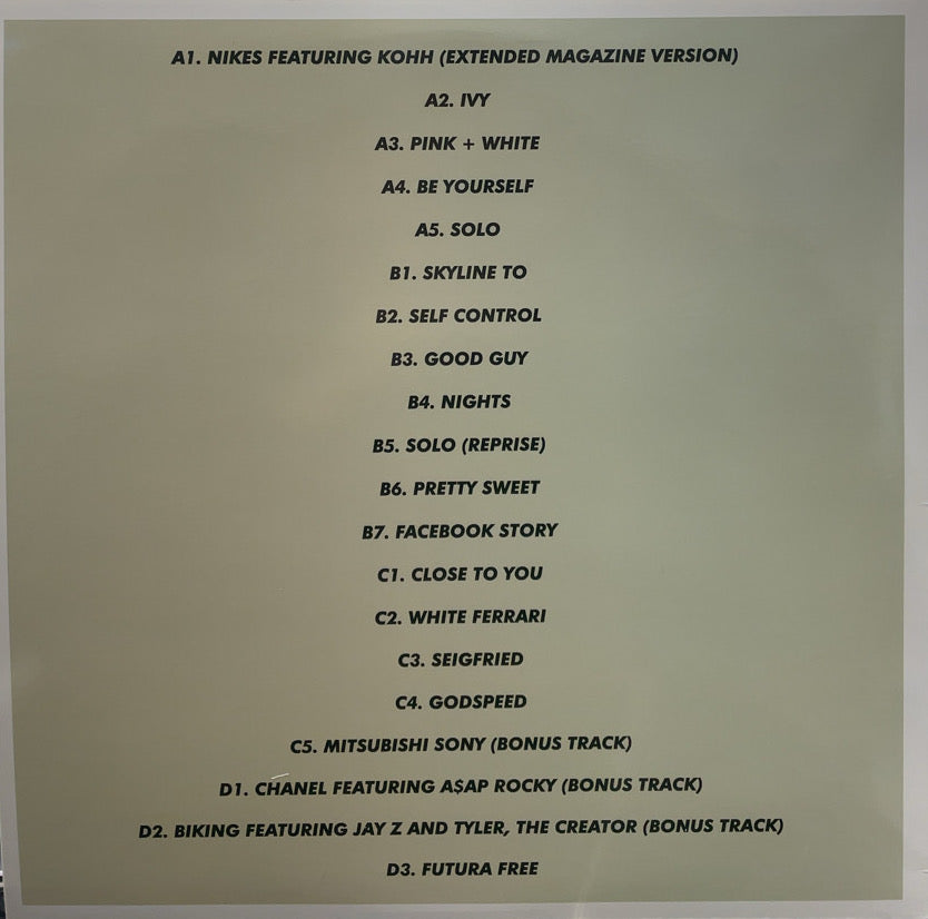 FRANK OCEAN / BLONDE (NEW DELUXE EDITION COLOR VINYL) 2LP – TICRO