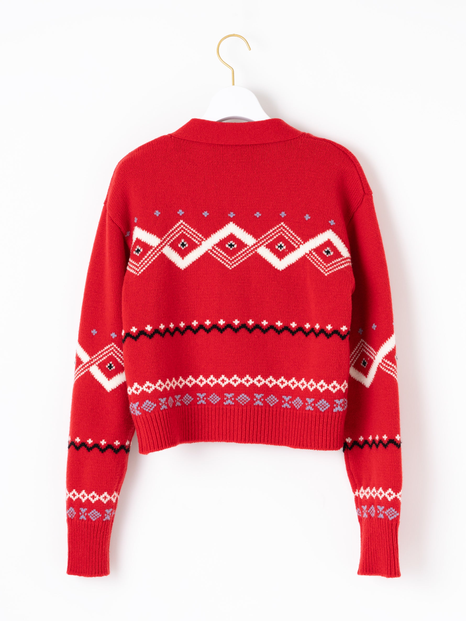 ノルディックニットカーディガン/TBDA-413