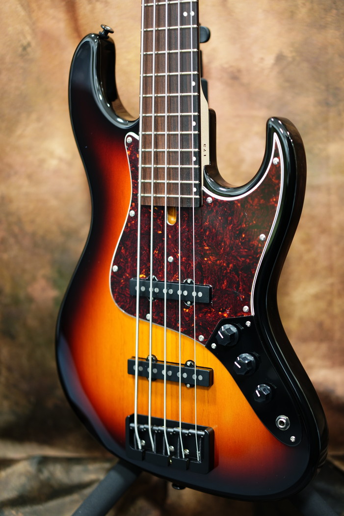 Wood Custom Guitars Vibe Standard 5 Sunburst / ベース専門店 タイズ