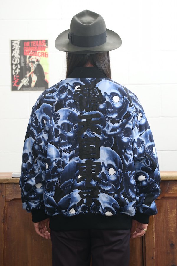 TIGHT / 56 TATTOO STUDIO / SKA JACKET (L-BLUE)