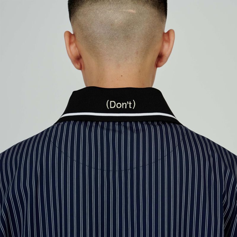 UNTRACE STRIPE FOOTBALL GAME SHIRT L/S - tity