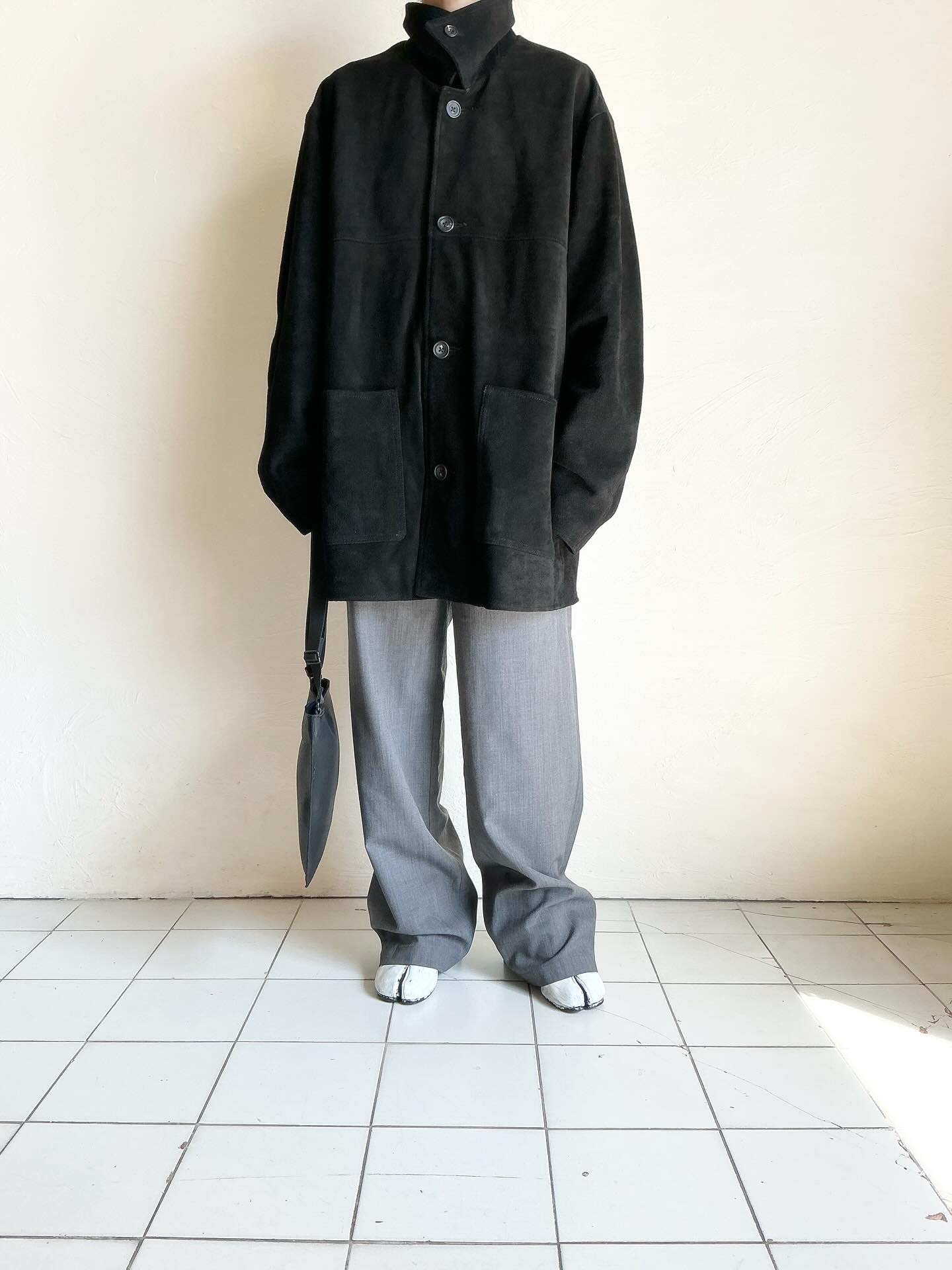 ssstein COW SUEDE CAR JACKET・BLACK - tity