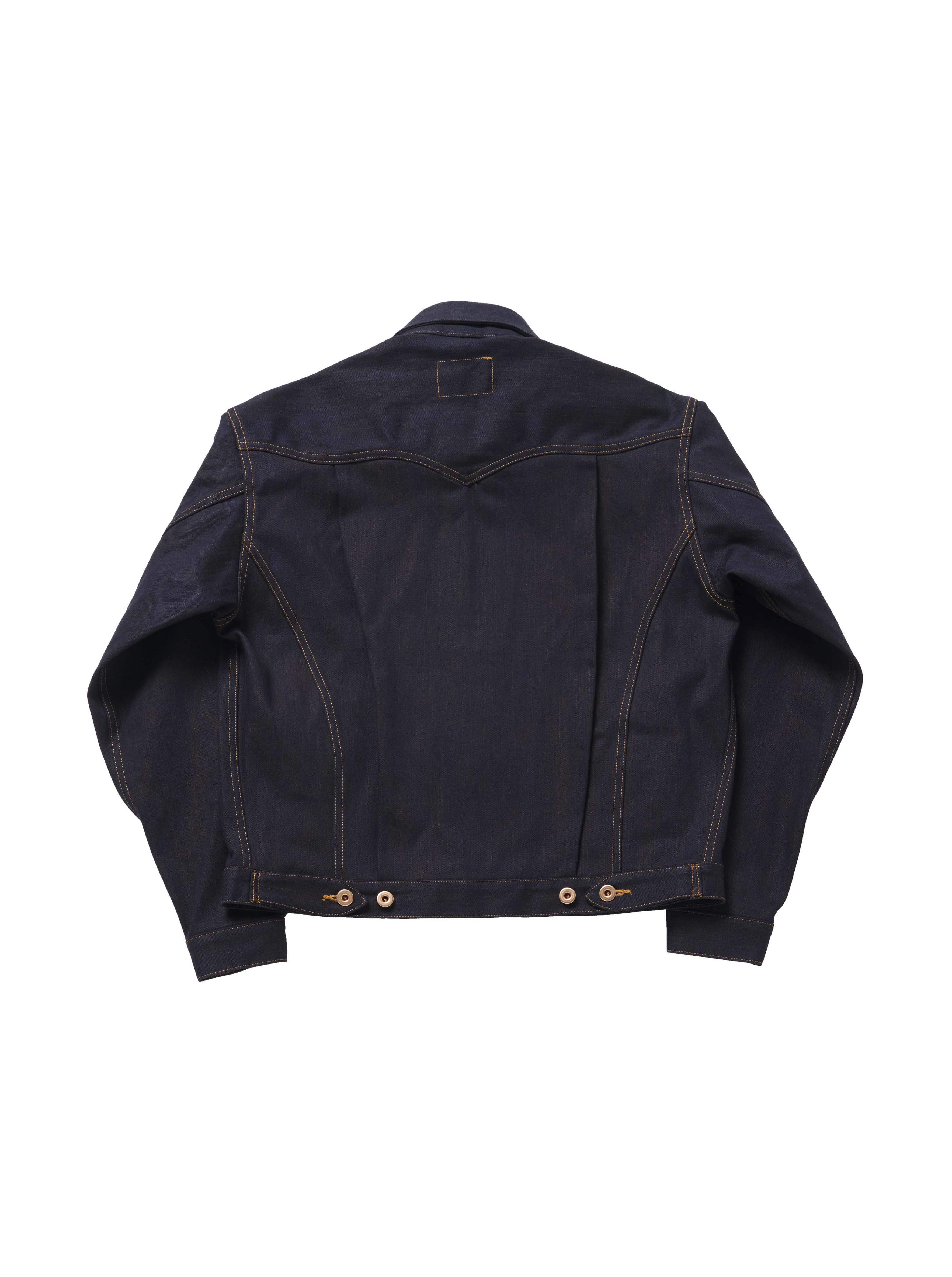THREE TACK JACKET -24- Orange indigo - – Tomworks