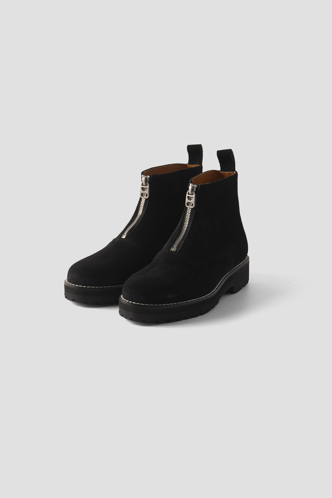 PULL TAB ZIP BOOTS
