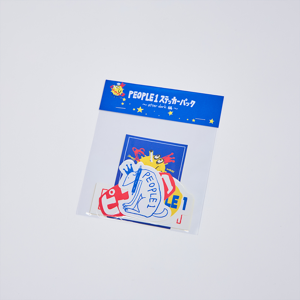 after dark” STICKER | TOoKA BASE