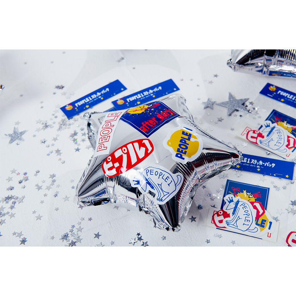 after dark” STICKER | TOoKA BASE