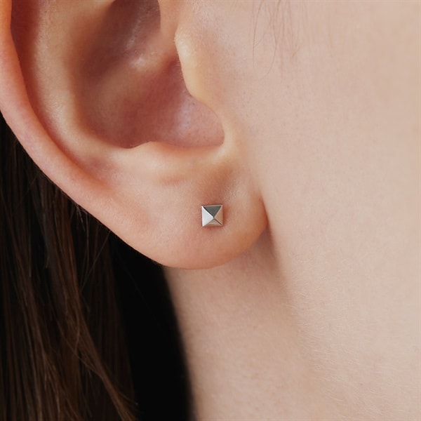 プラチナ ピアス/片耳用|112323354005 | 【公式】4℃ HOMME+