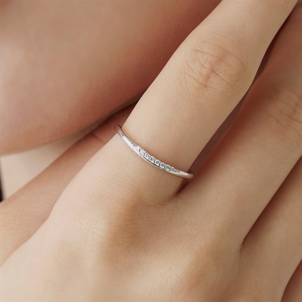 K10ホワイトゴールド リング | 112346143201 | 【公式】4℃ジュエリー