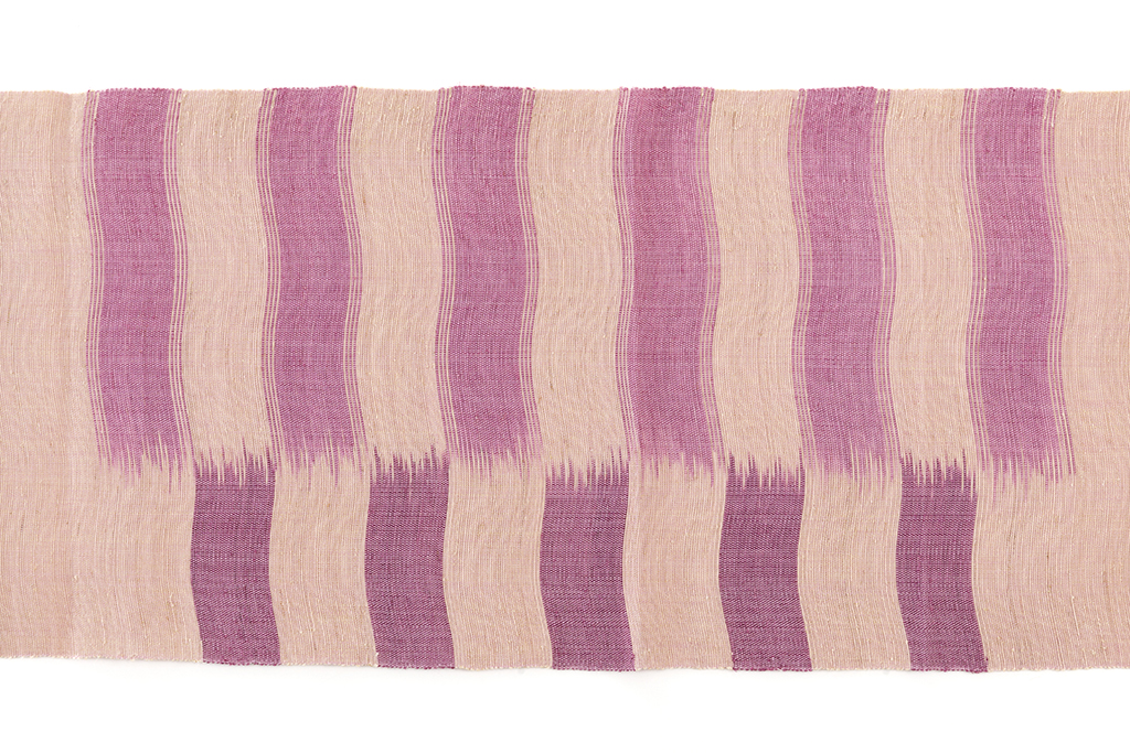 人間国宝 新垣幸子作 八重山上布 八寸名古屋帯 | 特選きものコレクション