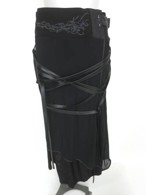 Ozz Croce / メッシュ重ねロングスカート / オッズオン オッズ