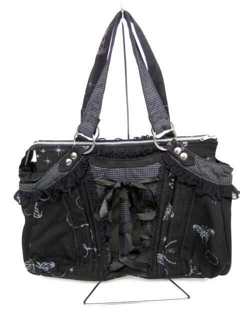 h.NAOTO HONEY レース＆編み上げ付きバッグ | 高価買取ならTokyo Alice