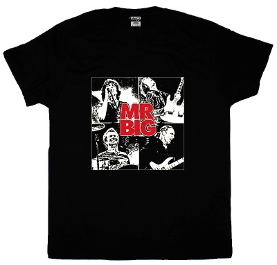 MR.BIG】ロックTシャツ メンズ バンドTシャツ メンズ MR.BIG Members