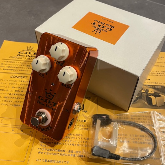 Shigemori / G.O.T BASS DRIVE【sold out】 - TOKYO EFFECTOR