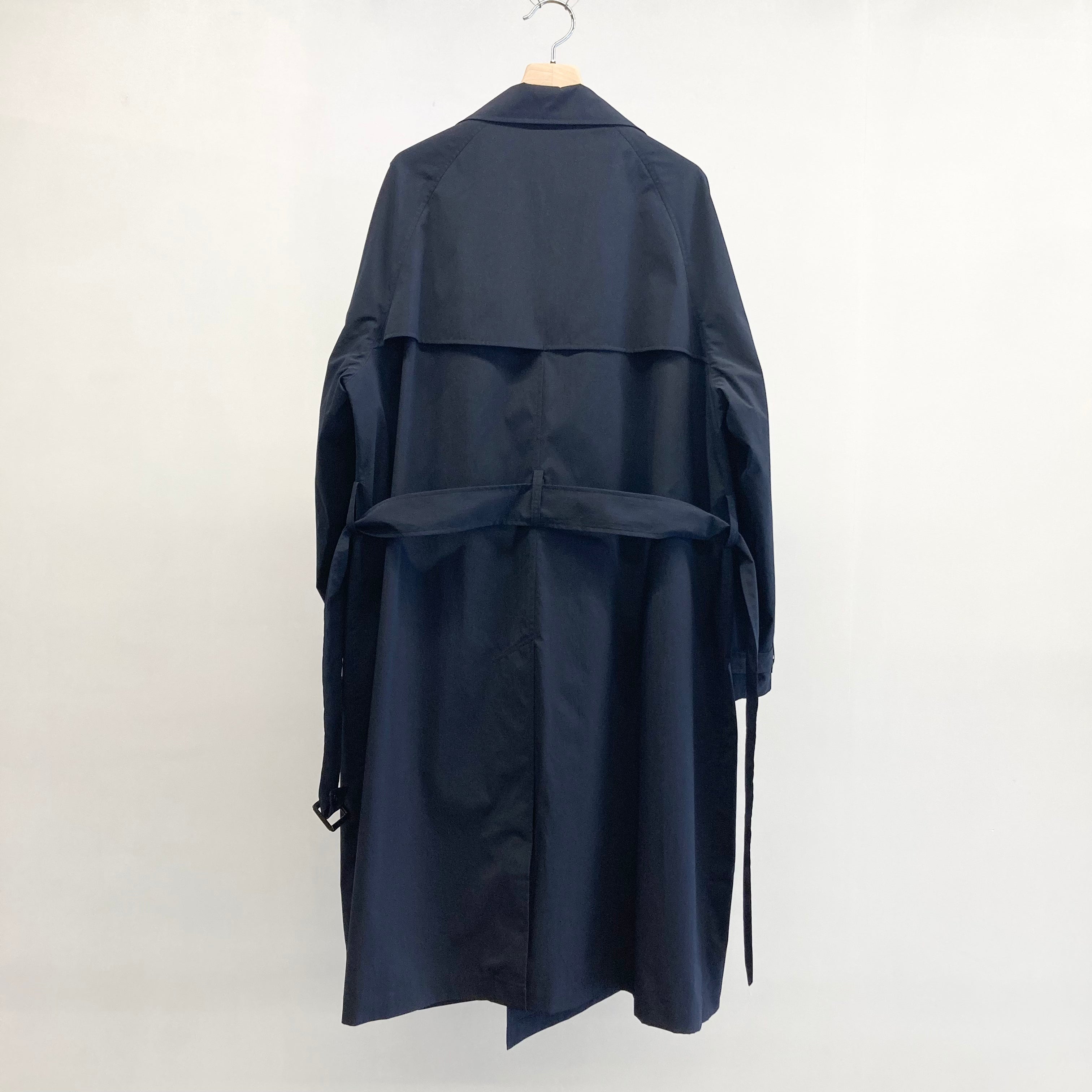 ES : S】TRENCH COAT - Typewriter Strong Waterproof - / Navy – TOKIS