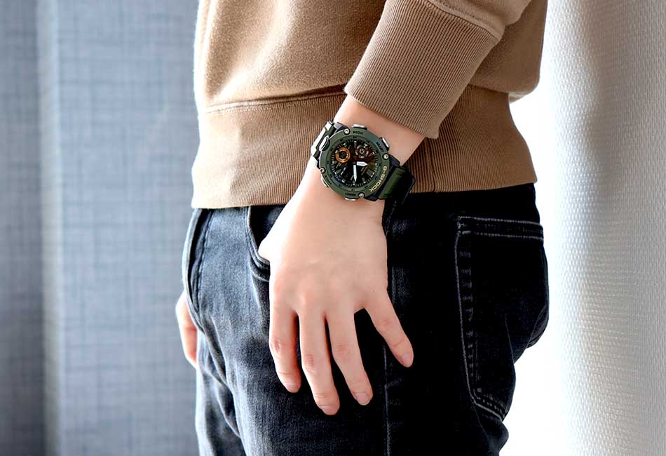 G-SHOCKの人気カラーをご紹介(緑・カーキ編) アウトドアファッションと