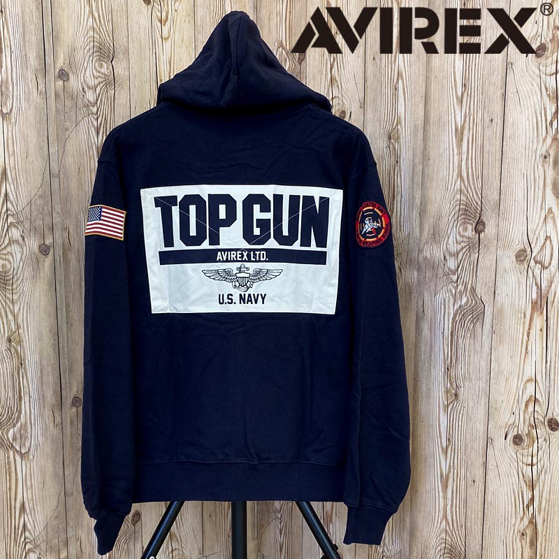 AVIREX アヴィレックス ダストデビル トップガン TOP GUN スウェット