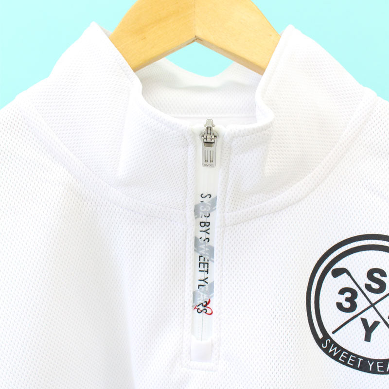 SY32 by SWEET YEARS ゴルフウェア メンズ ハーフジップトレーナー