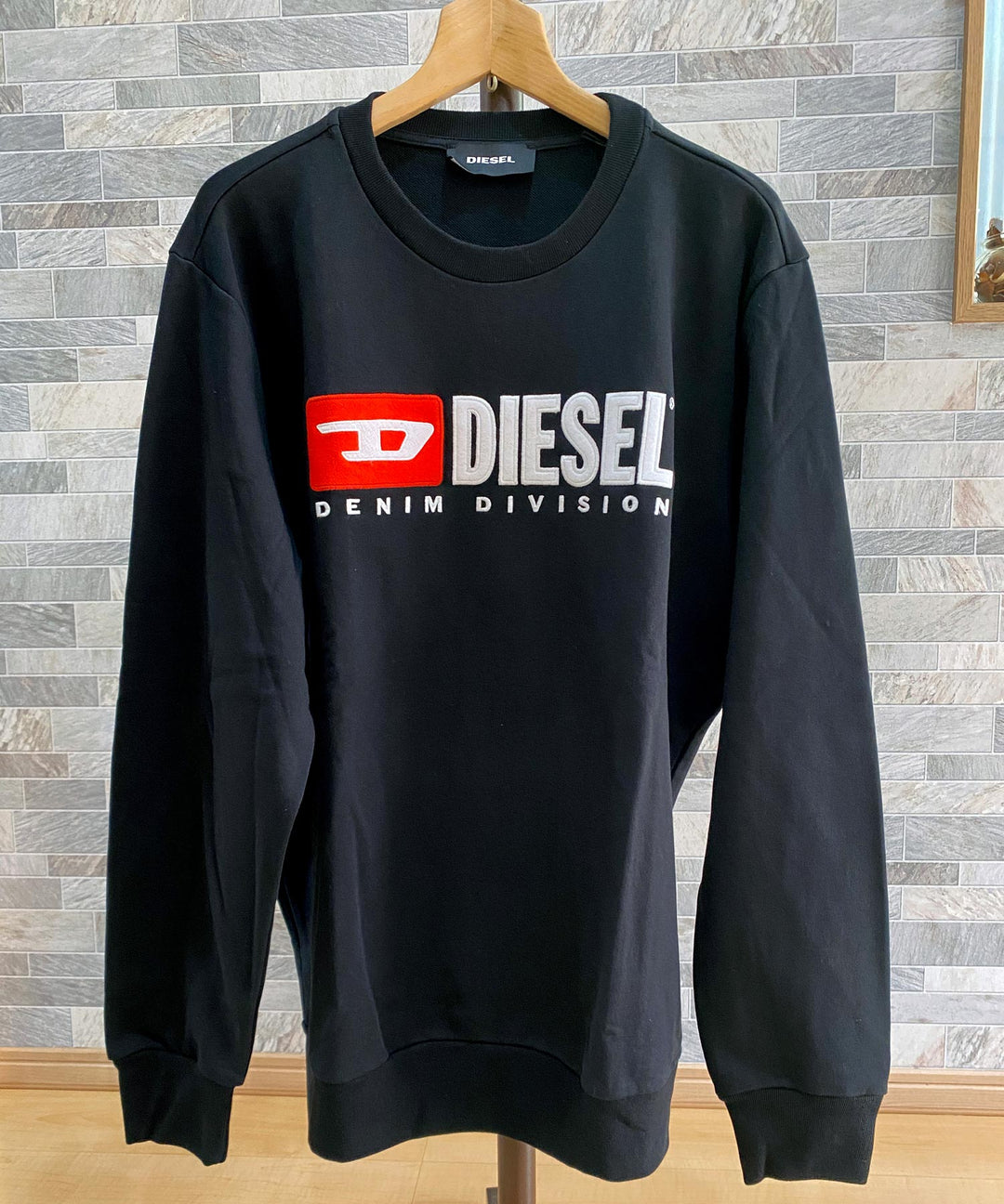 DIESEL ディーゼル ロゴ刺繍 スウェットプルオーバー – TopIsm