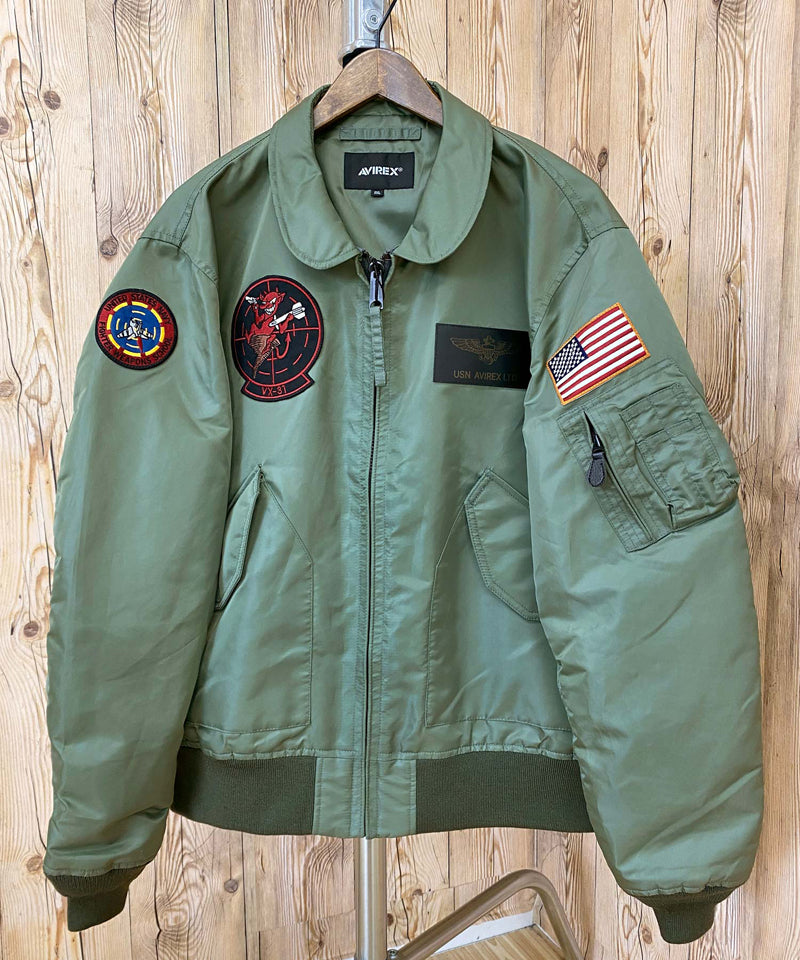 AVIREX アヴィレックス CWU 36P VX-31 MA-1 ミリタリー ジャケット