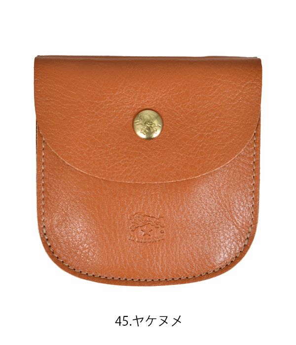 イルビゾンテ (IL BISONTE) 2つ折り(丸型)ウォレット 財布 二つ折り