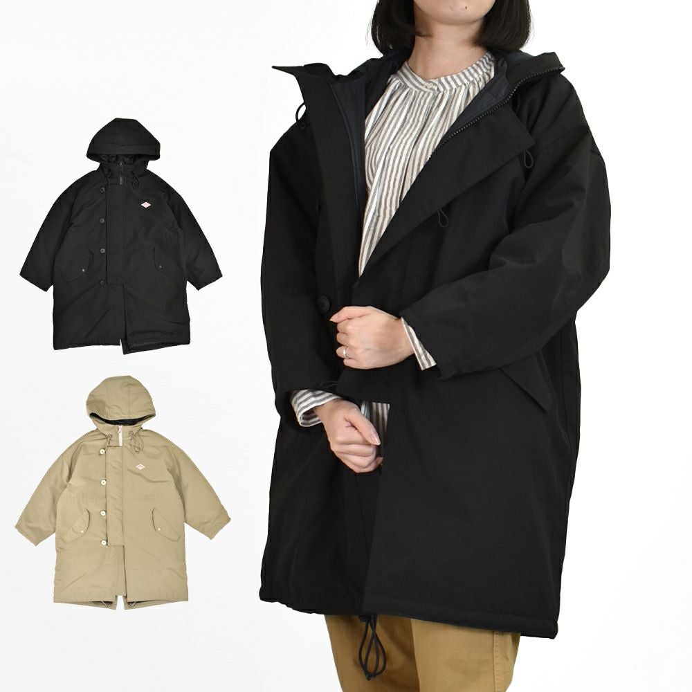 ダントン (DANTON) WOMEN'S MILITARY INSULATION COAT ロング コート