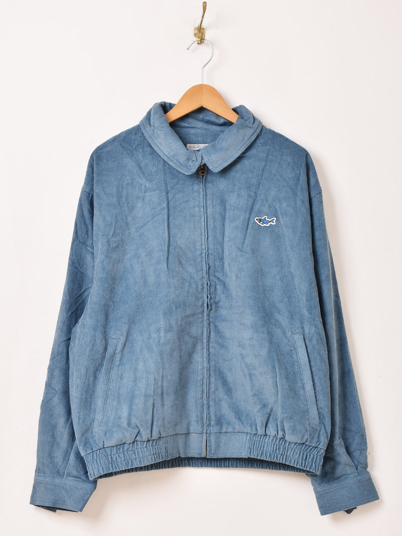 4色展開】Backers ワンポイント シャーク コーデュロイジャケット