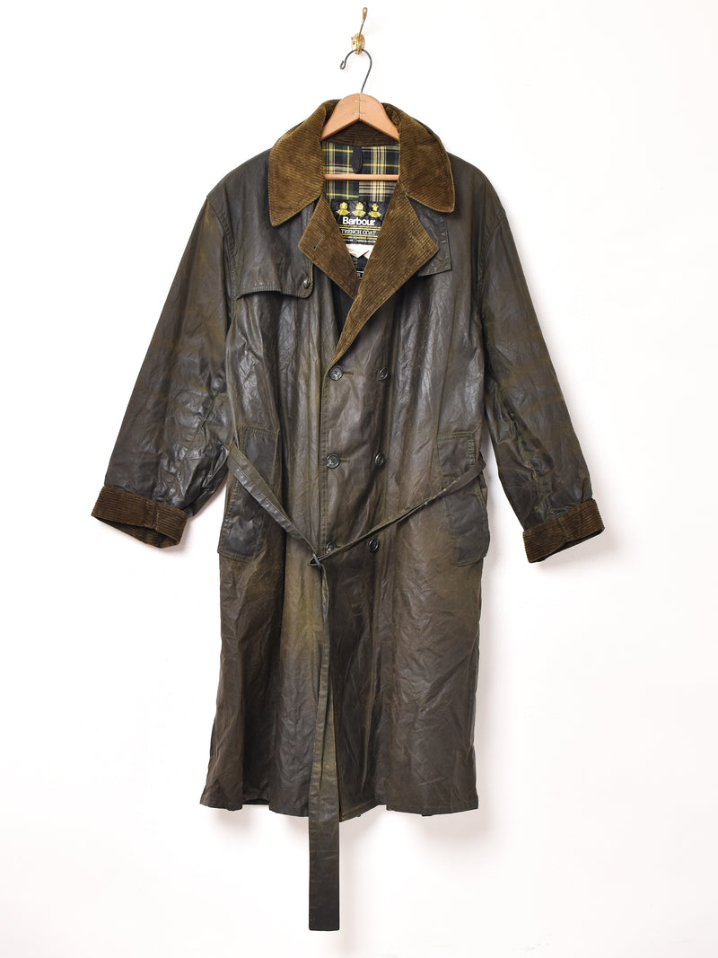 1990's Barbour ”TRENCH COAT” – 古着屋Top of the Hillのネット通販サイト