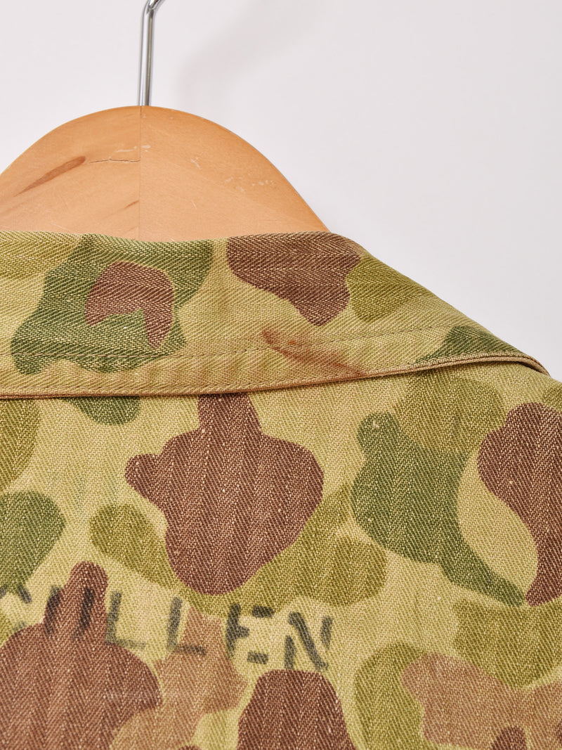 40's アメリカ軍 USMC P-42 ダックハンターカモ柄 リバーシブル