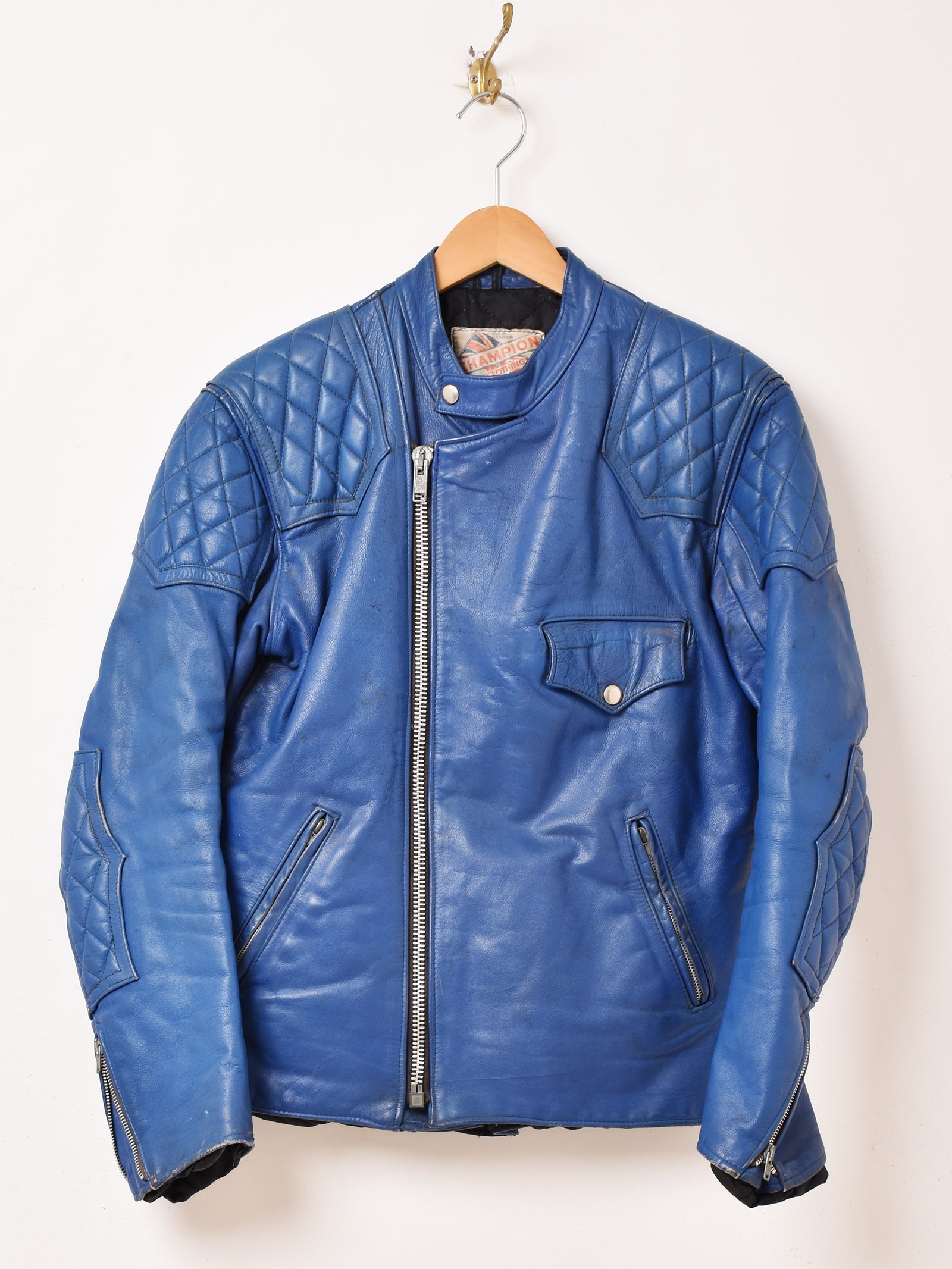 70's RIVETTS CHAMPION モーターサイクルジャケット – 古着屋Top of