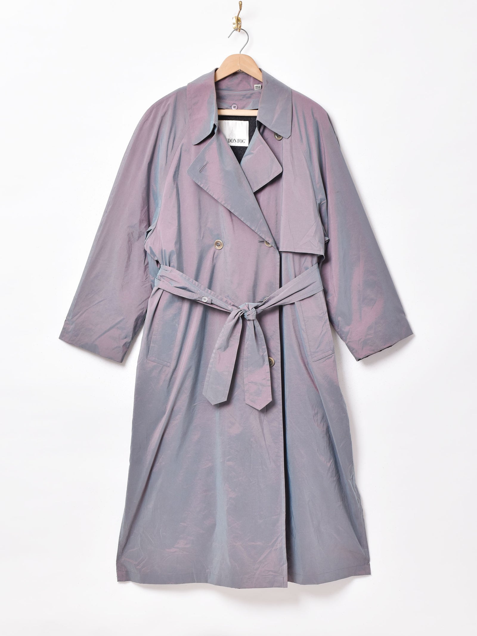 LONDON FOG イリデッサントカラー トレンチコート – 古着屋Top of the